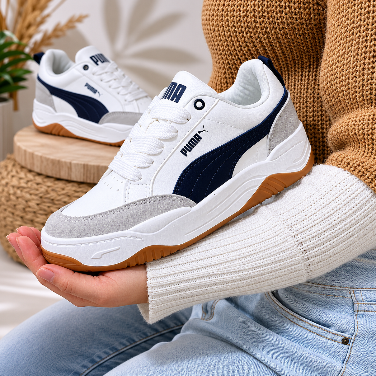 Tenis Puma Style + Regalo 3 pares de medias