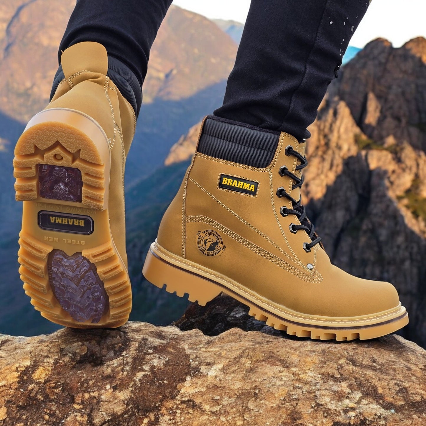 BOTAS HOMBRE MACHINE +3 Pares Medias Gratis