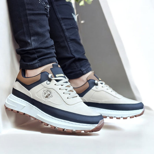 Zapatos de Hombre Casual 100% Cosido +Regalo de 3 pares de Medias