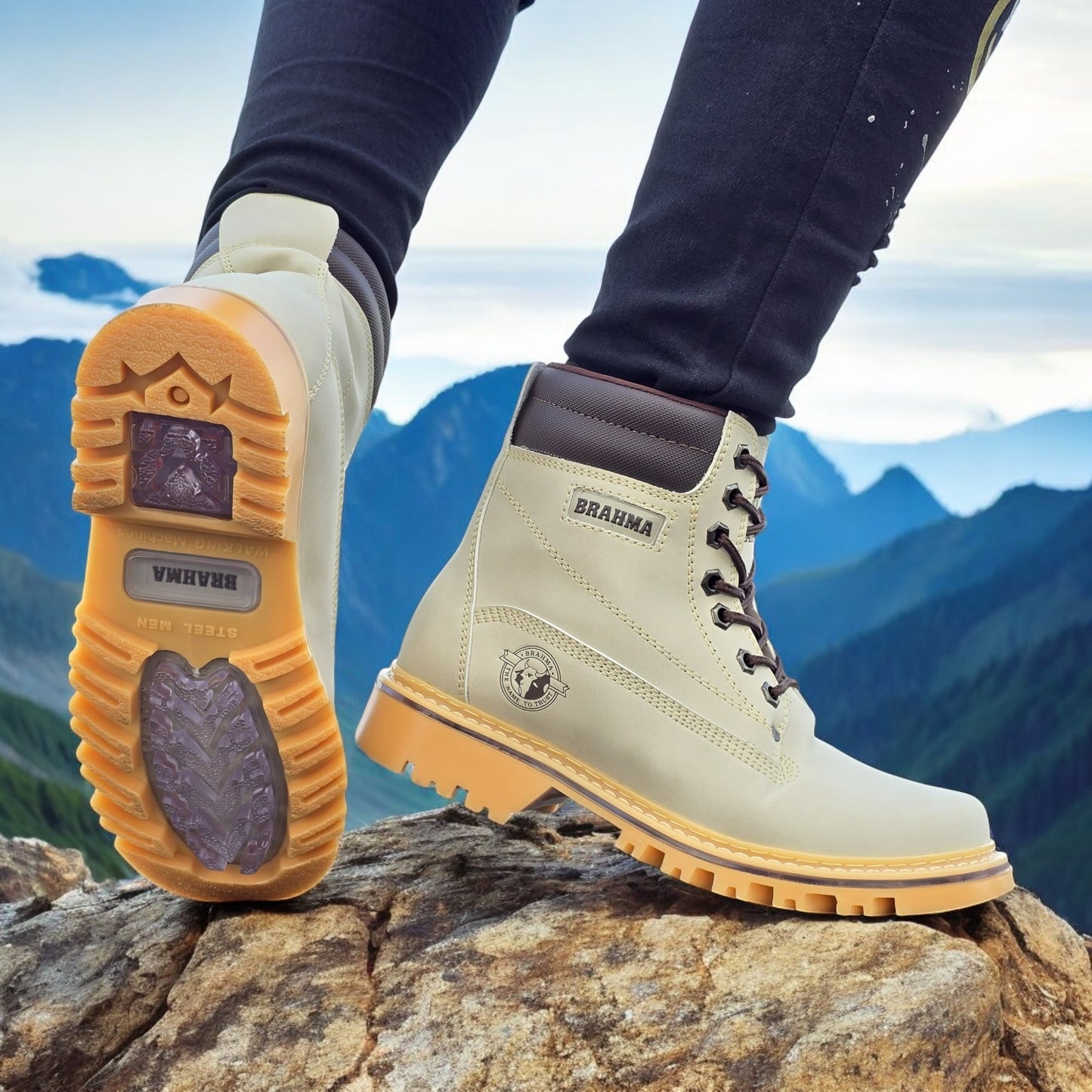 BOTAS HOMBRE MACHINE +3 Pares Medias Gratis