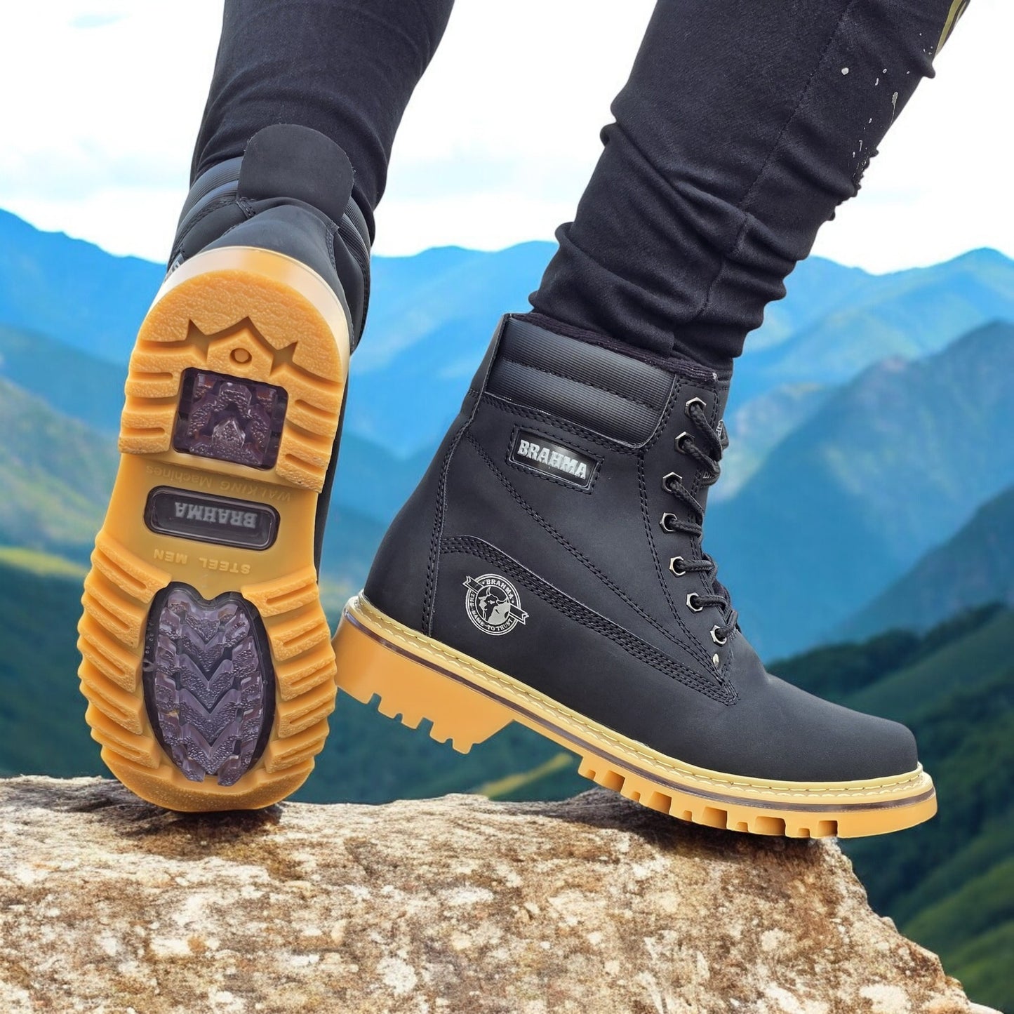 BOTAS HOMBRE MACHINE +3 Pares Medias Gratis