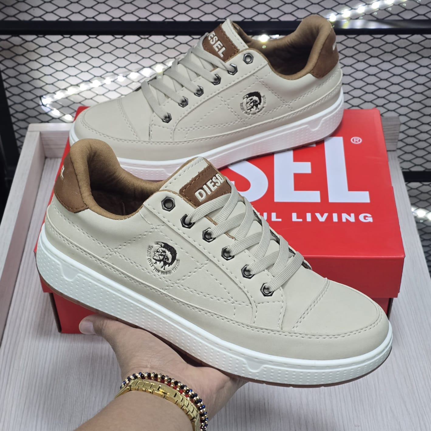 Zapatos Diesel Racer 100% cosido