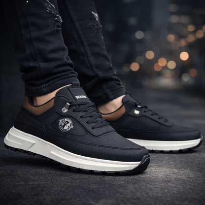 Zapatos de Hombre Casual  100% Cosido +Regalo de 3 pares de Medias